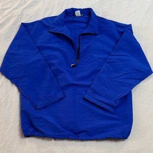 Vintage Nautica 80s/90s Quarter Zip Windbreaker Jacket, Size Large